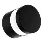 Eglo Applique Murale Melzo Extérieur Aluminium Noir 11W 1300lm - 830 Blanc Chaud