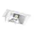 Downlight LED Wallwasher Wally Maxi Blanc 46W 6300lm 70x75D - 830 Blanc Chaud 