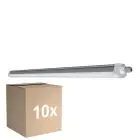 Lot 10x Ledvance Réglette LED Étanche Imperméable Compact 23W 2800lm - 840 Blanc Froid | 120cm 